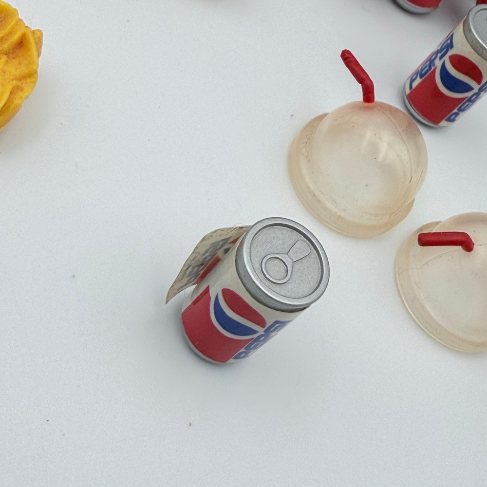 Vintage Miniature Food Lot Pepsi Wonder Bread Lays Tropicana Dollhouse 50+ Pc - Picture 7 of 12